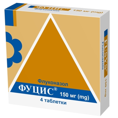ФУЦИС® таблетки по 150 мг; по 4 таблетки у блістері; по 1 блістеру в картонній упаковці